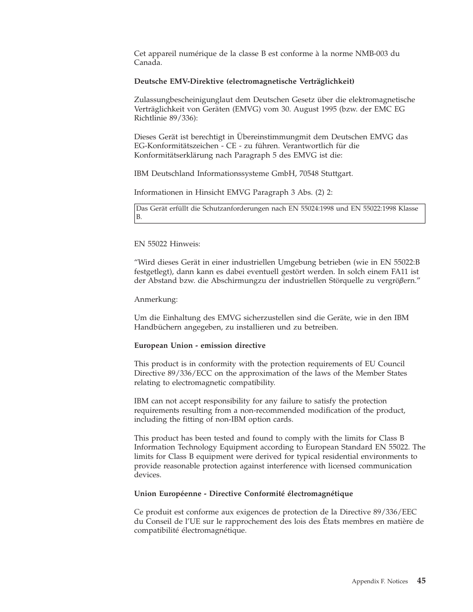 IBM 48X User Manual | Page 55 / 60