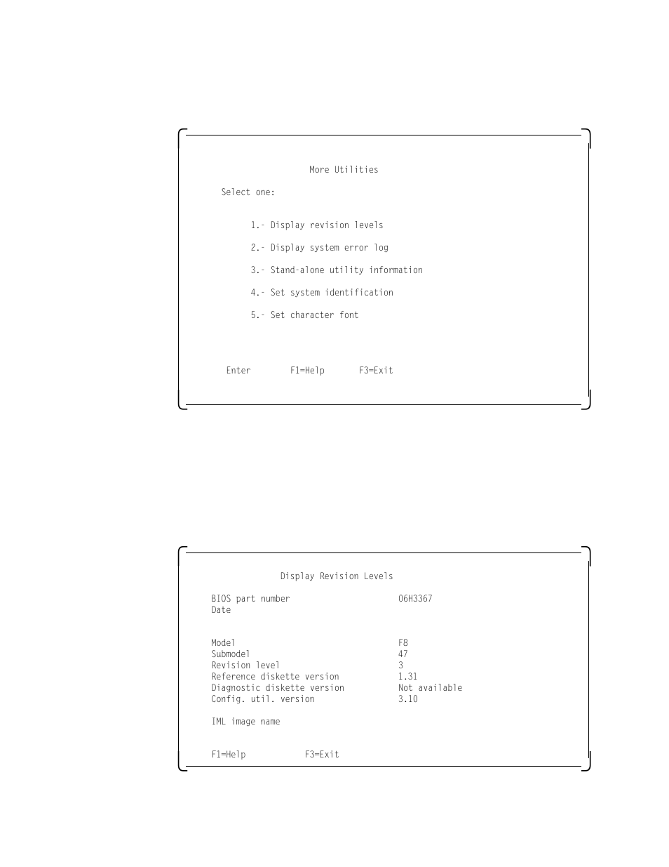 More utilities menu, 8 more utilities menu | IBM SG24-4576-00 User Manual | Page 112 / 235