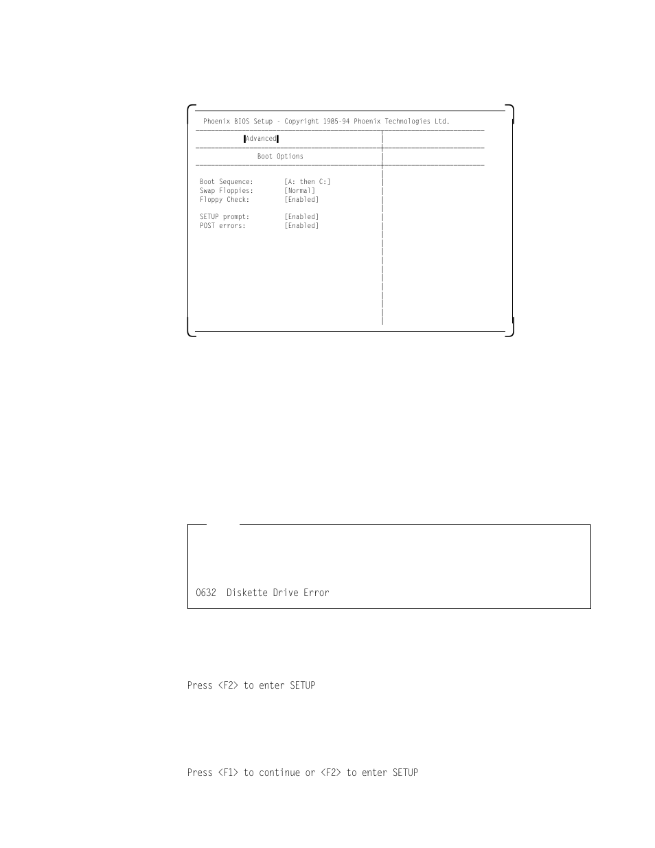 1 advanced menu - boot options | IBM SG24-4576-00 User Manual | Page 83 / 235