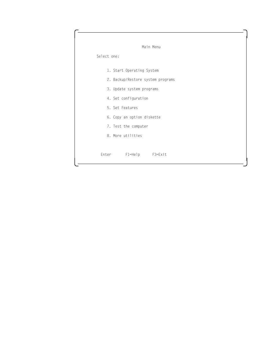 Starting from the reference diskette, Main menu options, 2 starting from the reference diskette | 3 main menu options | IBM SG24-4576-00 User Manual | Page 98 / 235