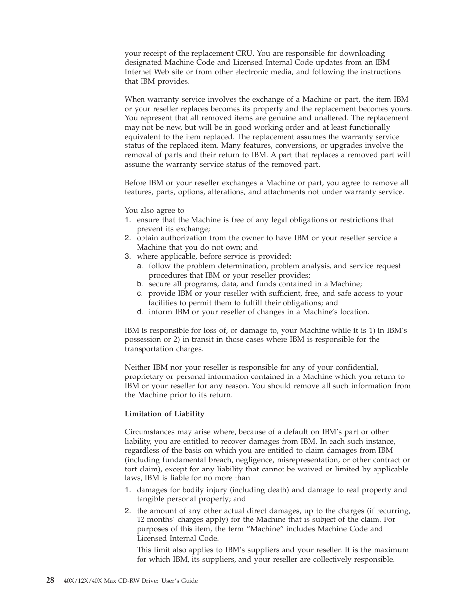 IBM 22P6979 User Manual | Page 38 / 52