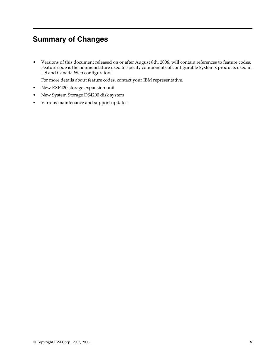 Summary of changes | IBM SCOD-3ZVQ5W User Manual | Page 5 / 548
