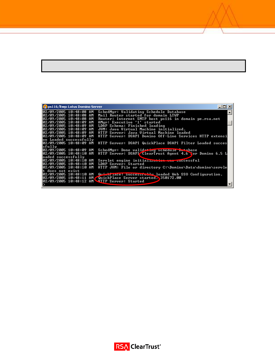 Cleaning up, Testing the setup | IBM LOTUS TEAM WORKPLACE 6.5.1 User Manual | Page 13 / 17