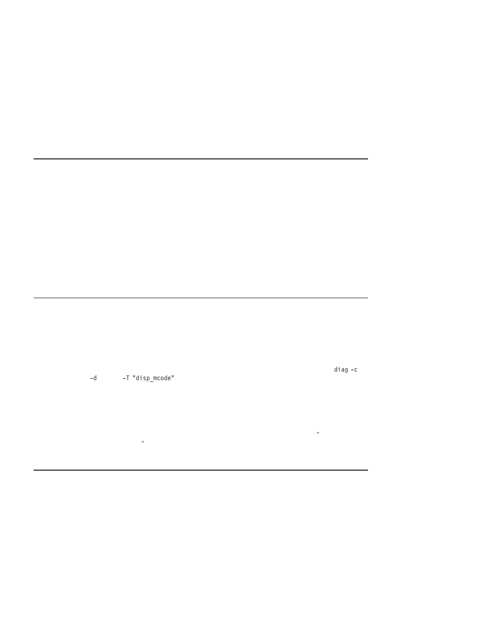 Display machine check error log, Display microcode level, Display or change bootlist | IBM 6C4 User Manual | Page 140 / 233