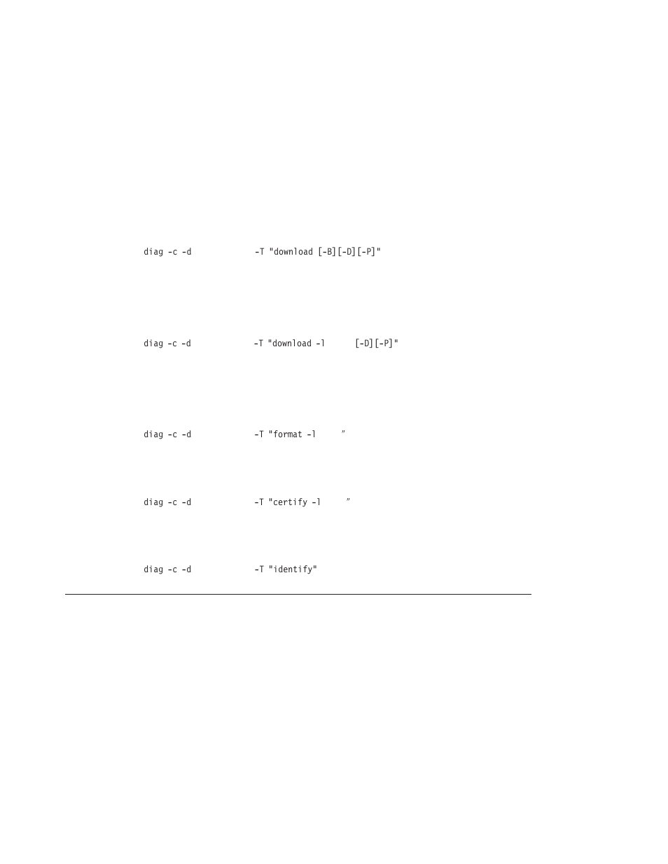 Command examples | IBM 6C4 User Manual | Page 167 / 233