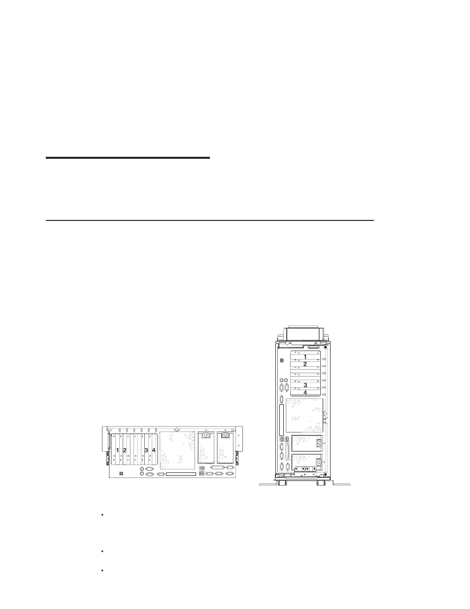 Chapter 1. introducing the system, System features, Bus architecture | Processors | IBM 6C4 User Manual | Page 19 / 233