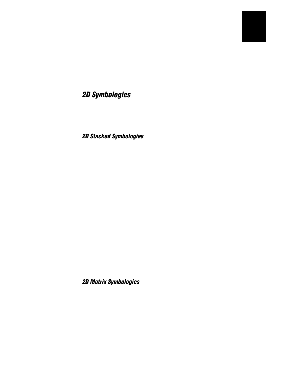 2d symbologies | IBM EasyCoder 3400e User Manual | Page 103 / 150