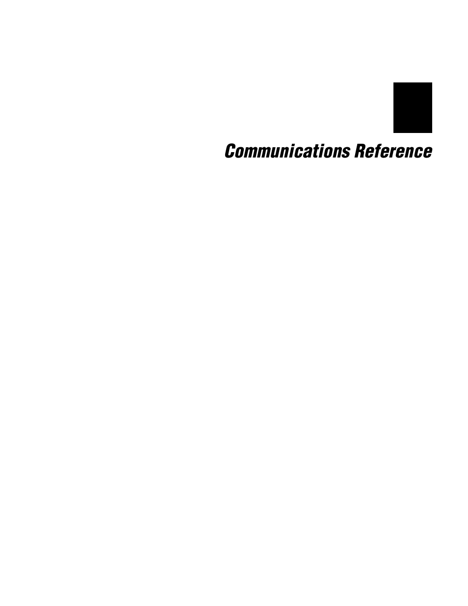 Appendix c - communications reference | IBM EasyCoder 3400e User Manual | Page 115 / 150