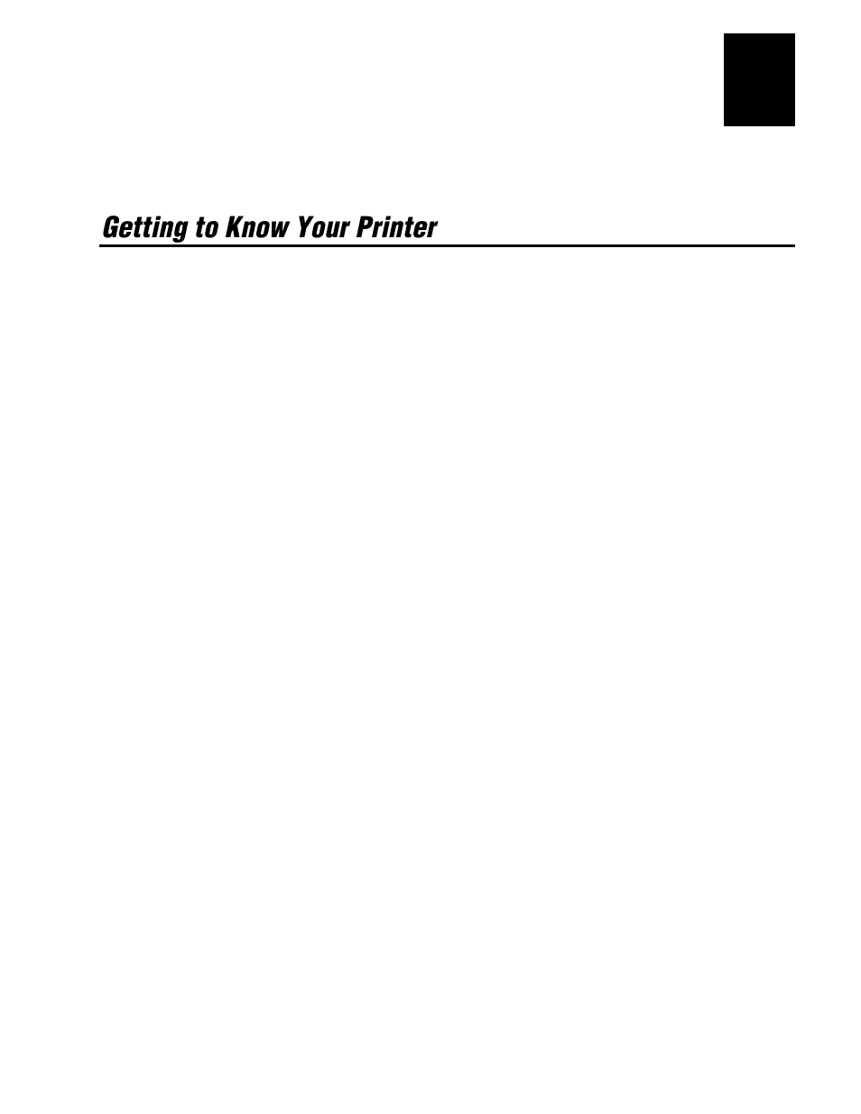 Getting to know your printer | IBM EasyCoder 3400e User Manual | Page 17 / 150