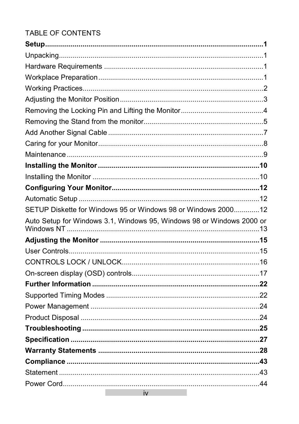 IBM T86A User Manual | Page 10 / 61