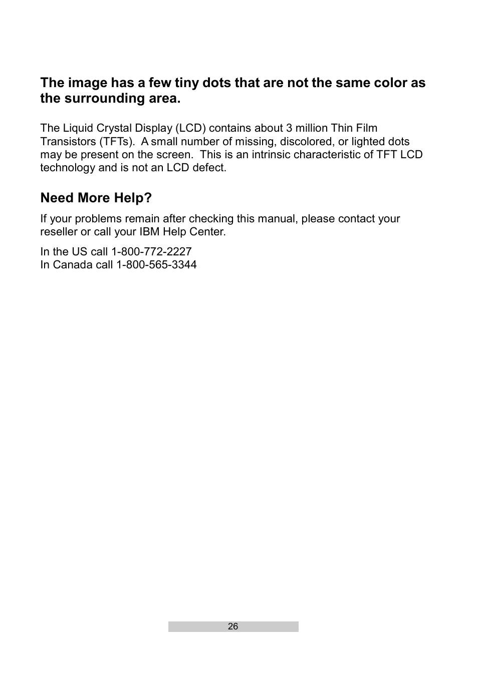 Need more help | IBM T86A User Manual | Page 37 / 61