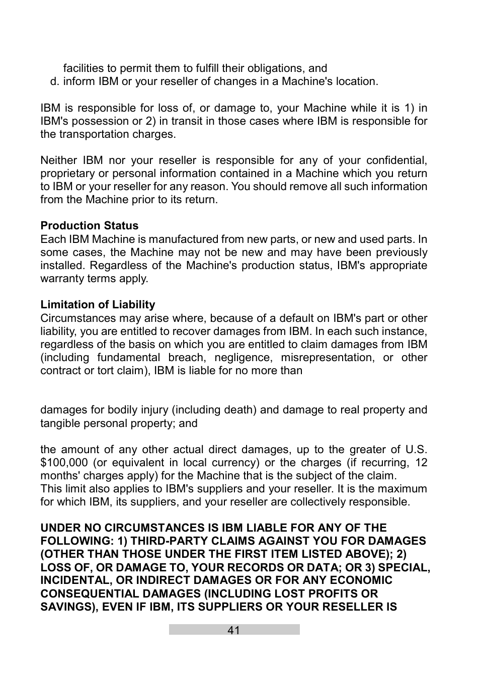 IBM T86A User Manual | Page 52 / 61