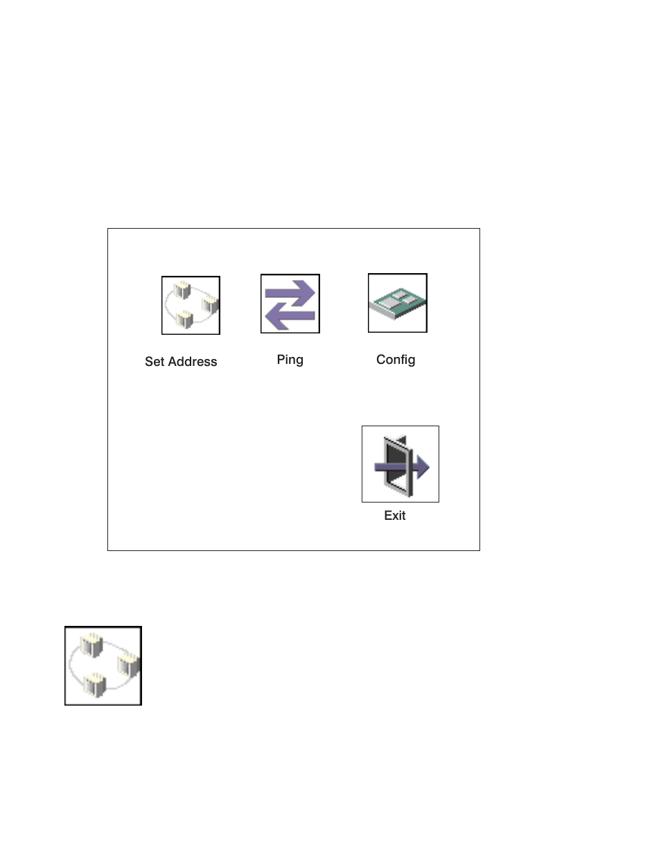 Set address | IBM RS/6000 44P User Manual | Page 105 / 216