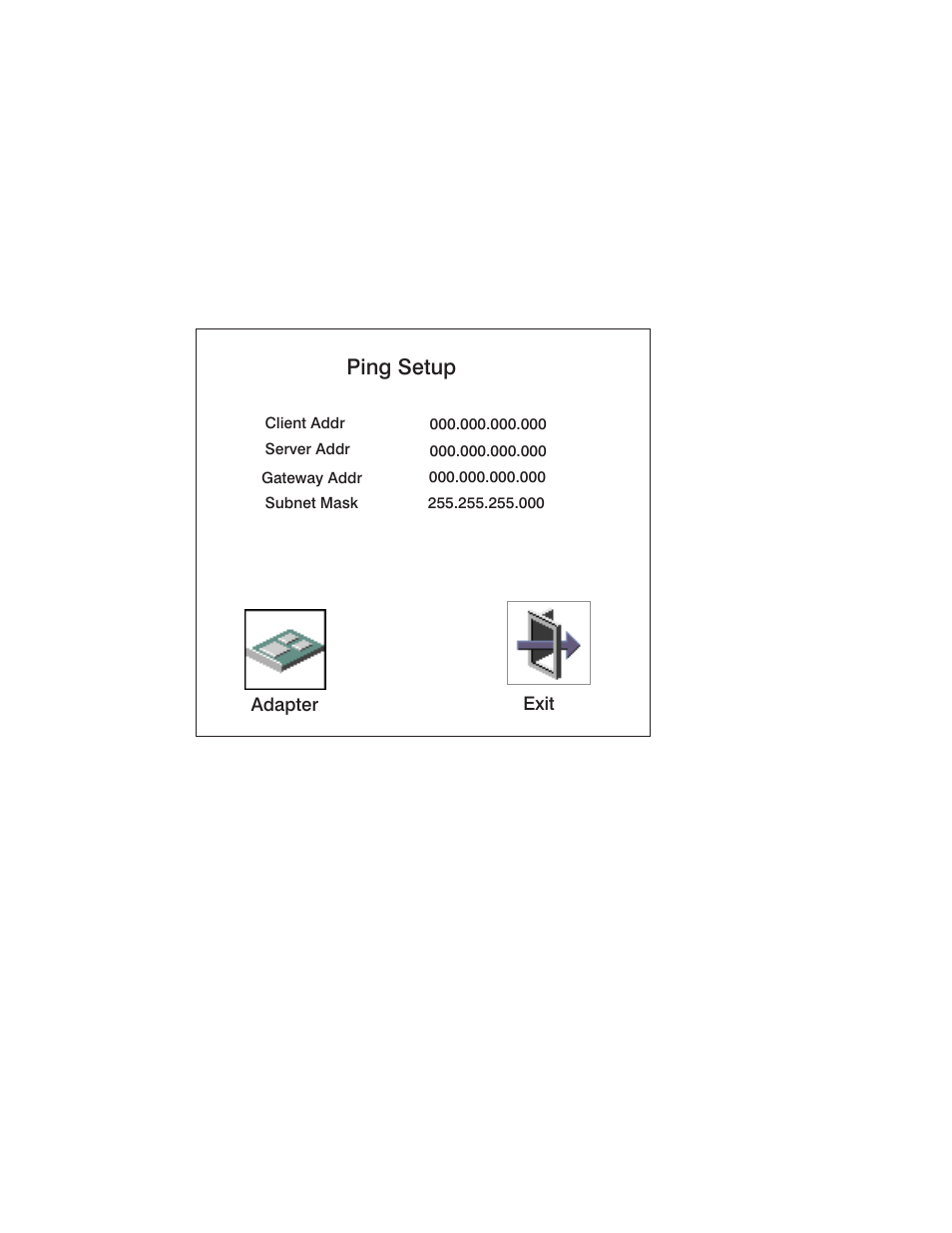 Ping setup | IBM RS/6000 44P User Manual | Page 107 / 216