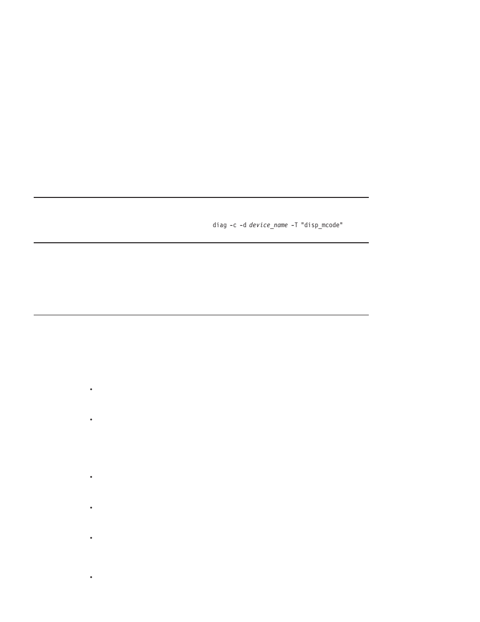 Display microcode level, Display or change bootlist, Display or change diagnostic run-time options | IBM RS/6000 44P User Manual | Page 144 / 216