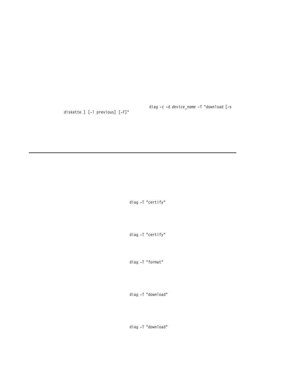 Download microcode to other devices, Fiber channel raid service aids | IBM RS/6000 44P User Manual | Page 149 / 216