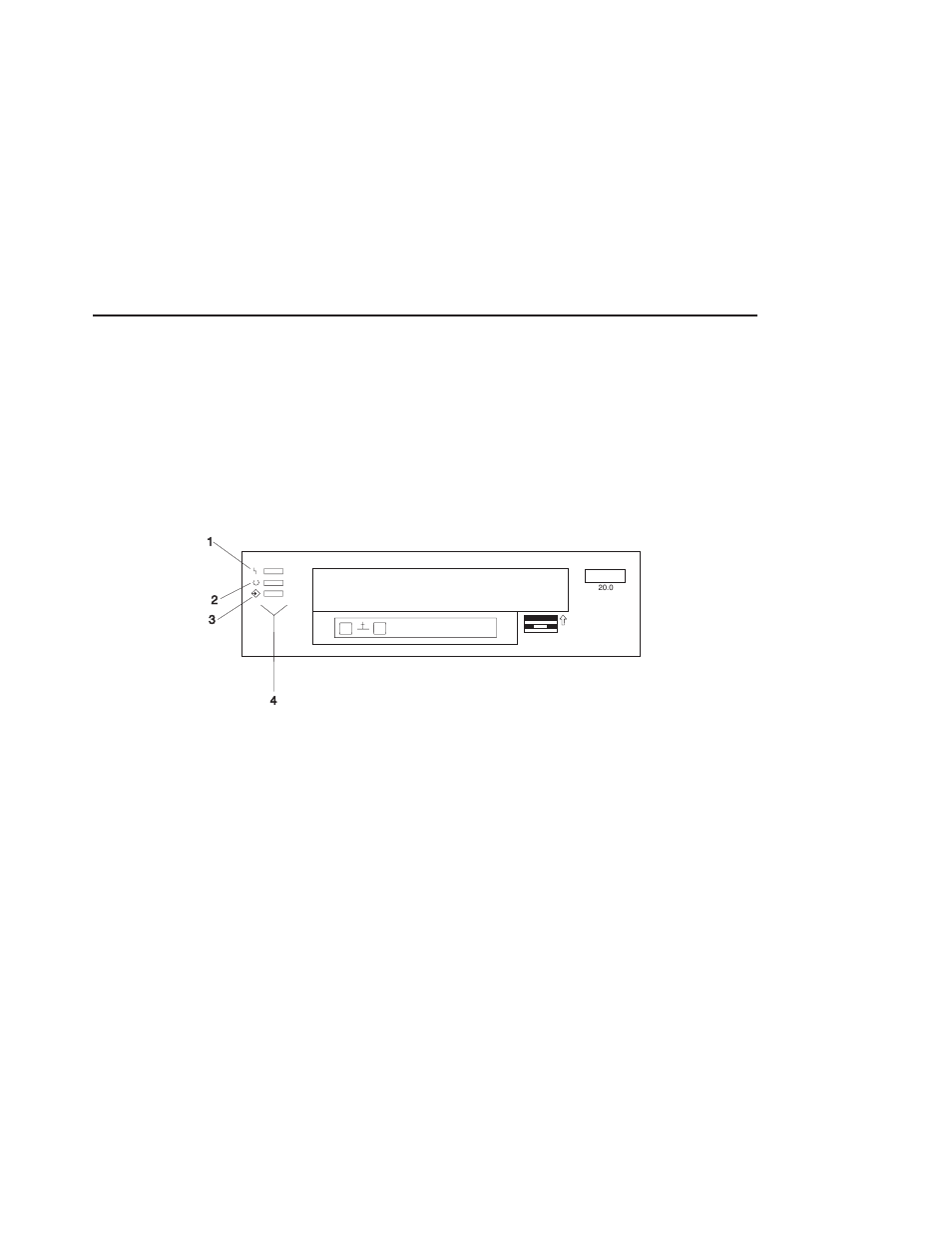 Using the 8mm tape drive, Status lights | IBM RS/6000 44P User Manual | Page 41 / 216