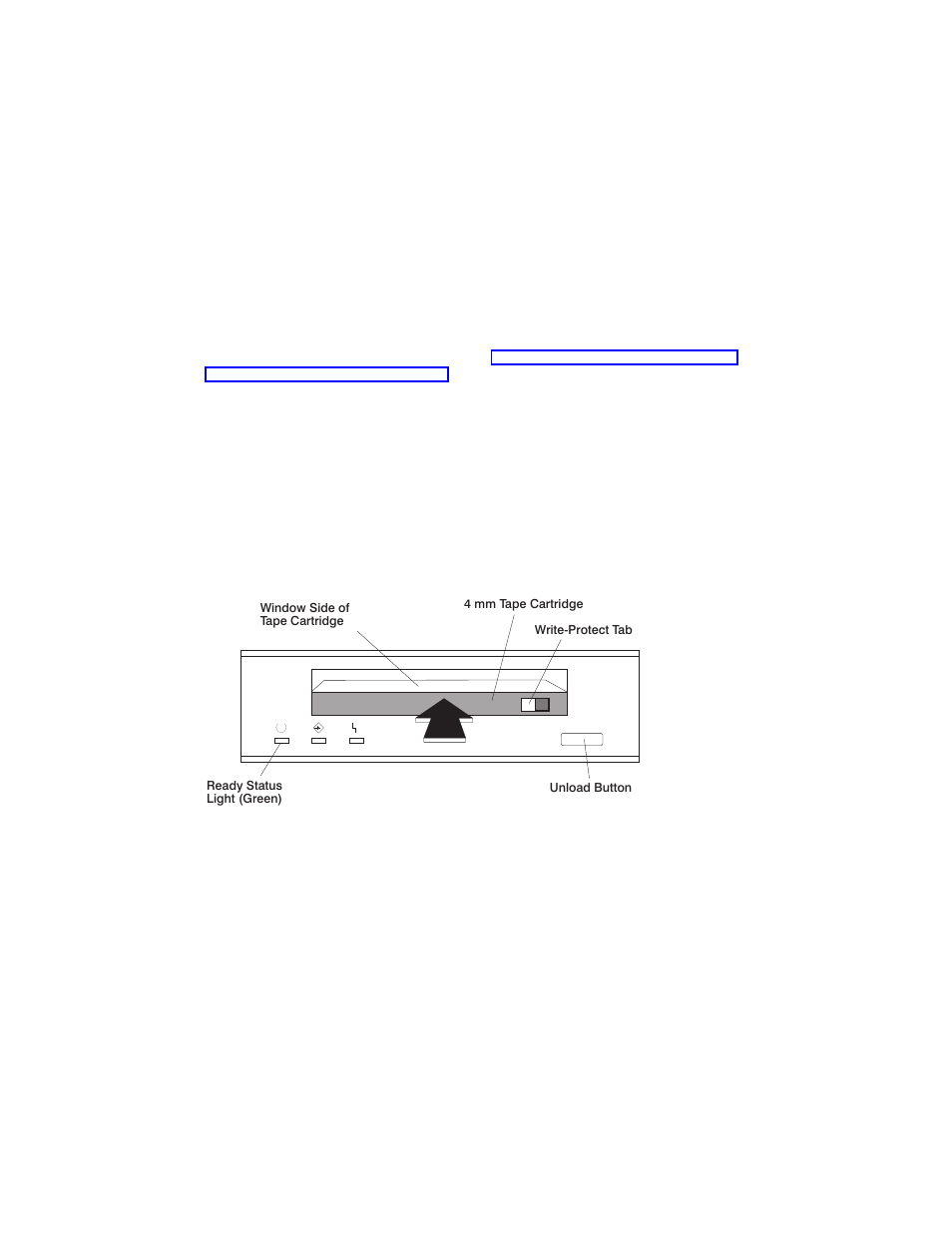 Loading the 12/24 gb 4 mm tape cartridge | IBM RS/6000 44P User Manual | Page 53 / 216