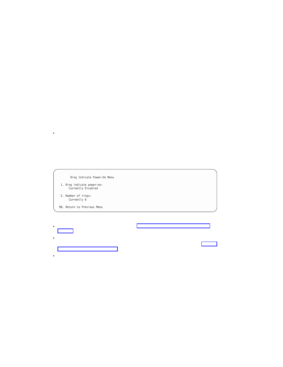 System information menu | IBM RS/6000 44P User Manual | Page 68 / 216