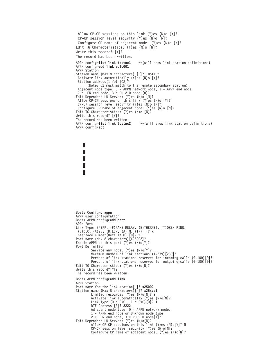 Configuring appn over x.25, Appn 70 | IBM SC30-3865-04 User Manual | Page 100 / 513