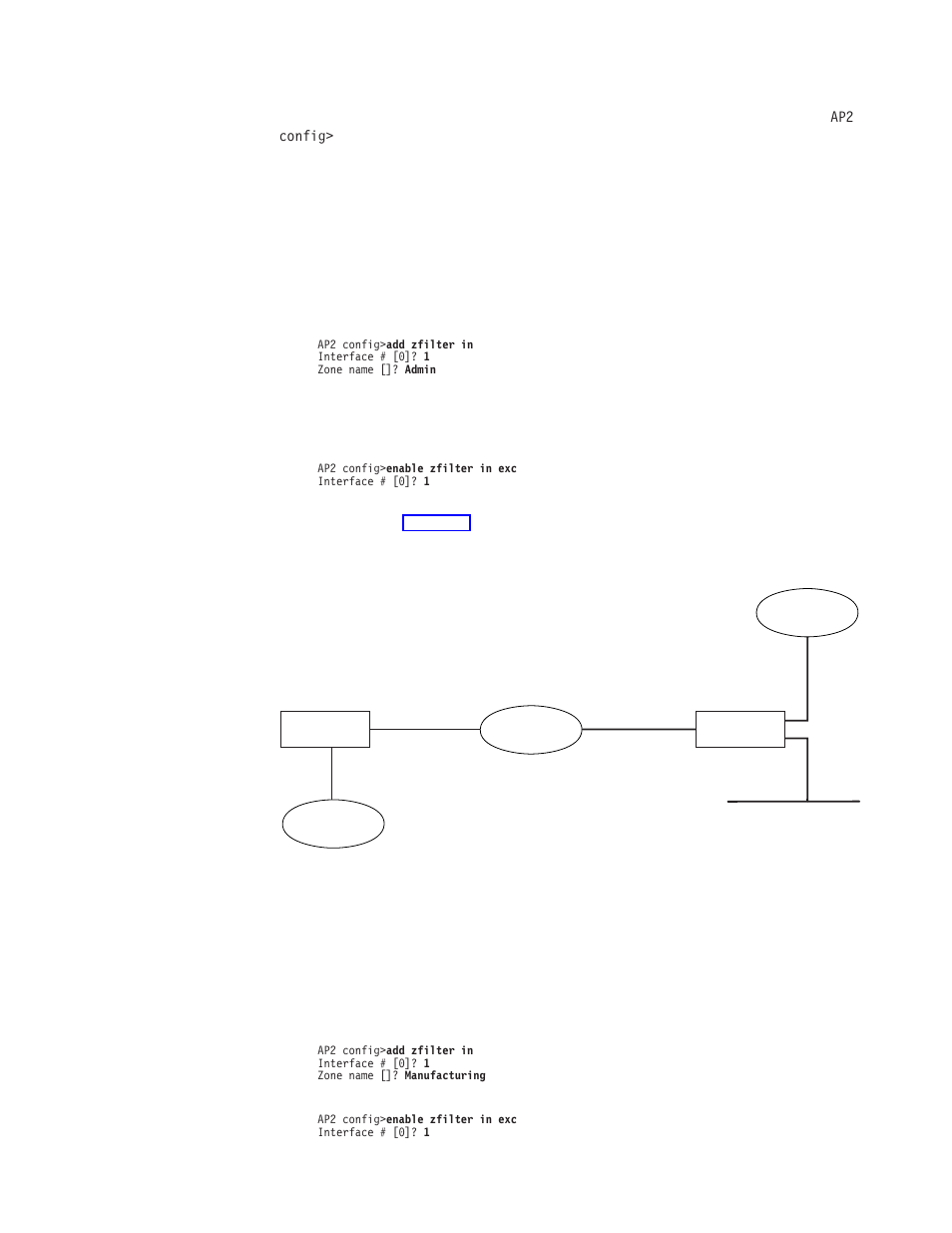 Example of zone filtering, Setting up zone filters | IBM SC30-3865-04 User Manual | Page 247 / 513