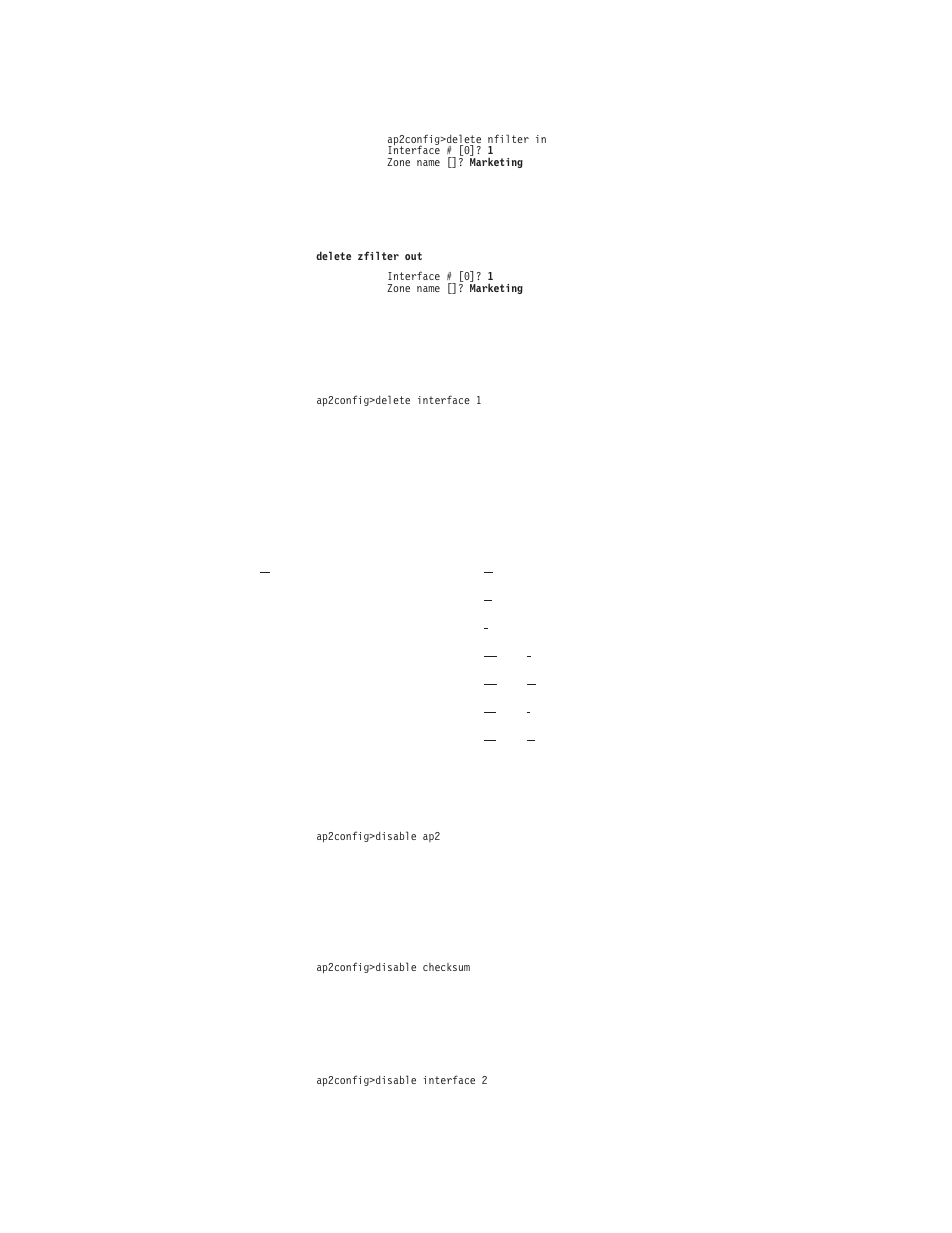 Disable | IBM SC30-3865-04 User Manual | Page 254 / 513
