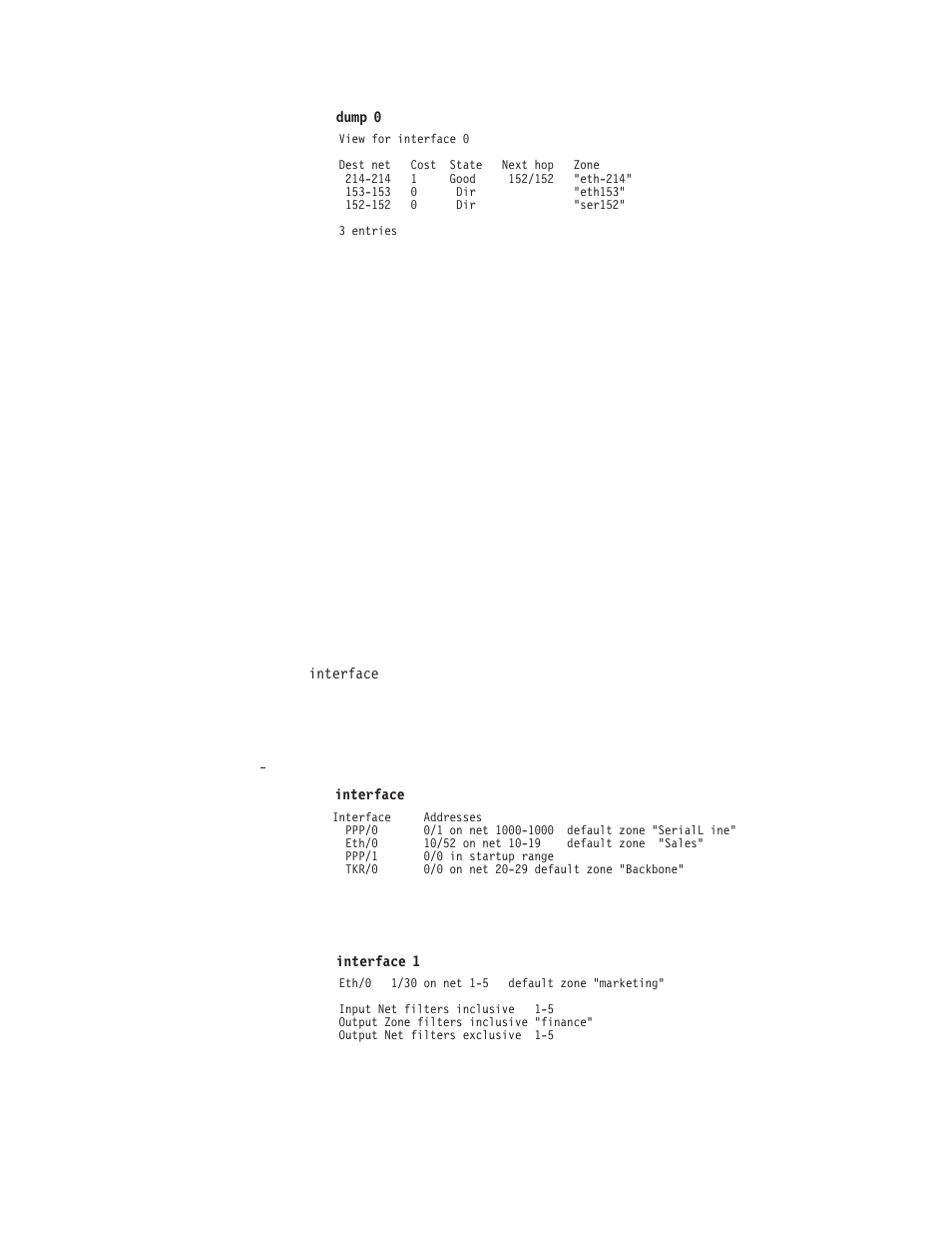 Interface | IBM SC30-3865-04 User Manual | Page 262 / 513