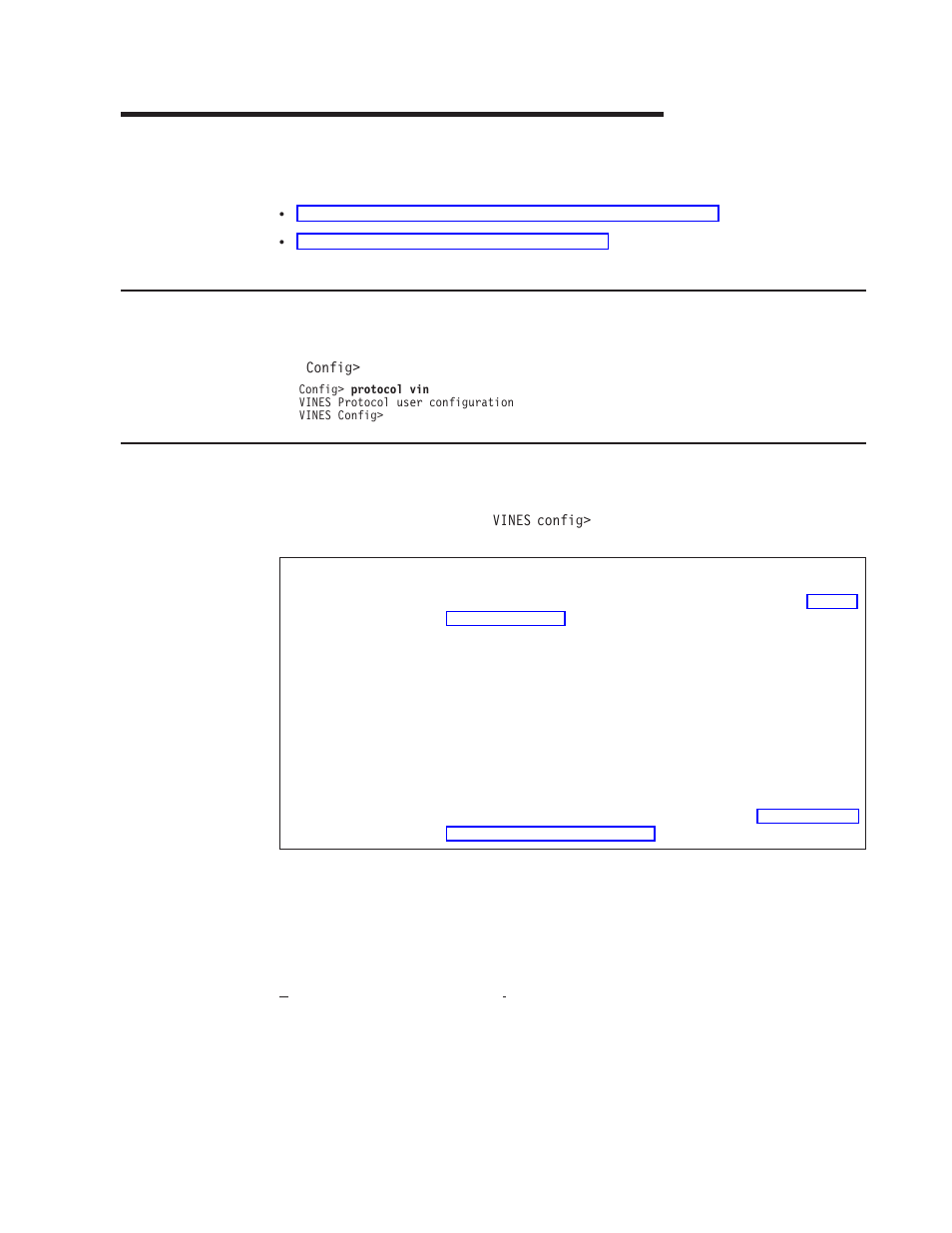 Vines configuration commands summary, Chapter 6. configuring and monitoring vines, Accessing the vines configuration environment | Vines configuration commands | IBM SC30-3865-04 User Manual | Page 271 / 513