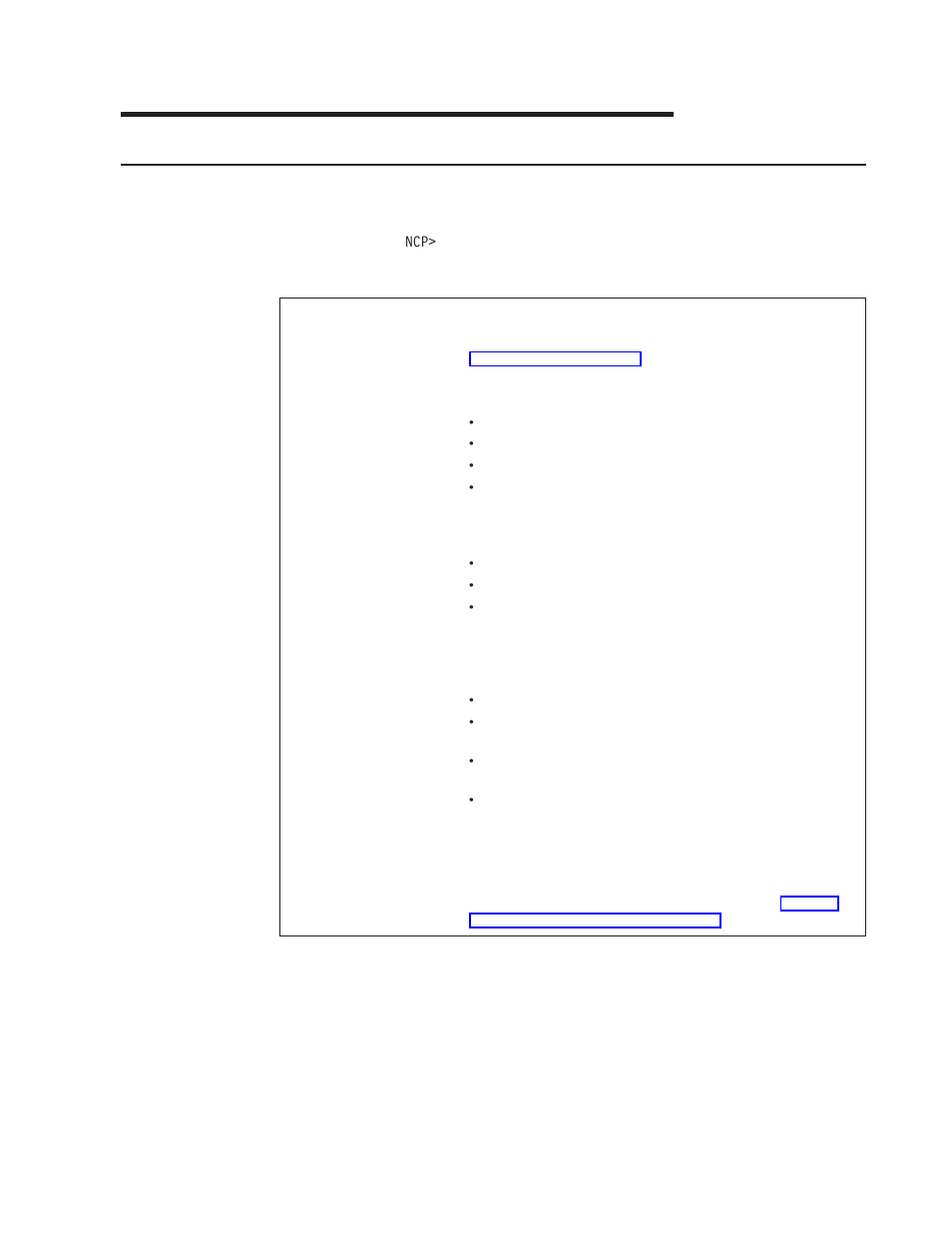 Chapter 8. configuring and monitoring dna iv, Dna iv configuration and monitoring commands, Ncp configuration and monitoring commands | IBM SC30-3865-04 User Manual | Page 295 / 513