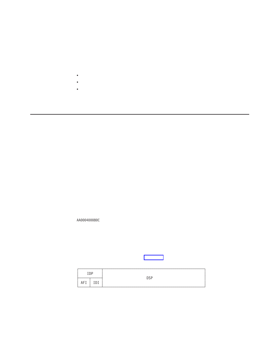 Nsap addressing, Nsap address structure | IBM SC30-3865-04 User Manual | Page 316 / 513