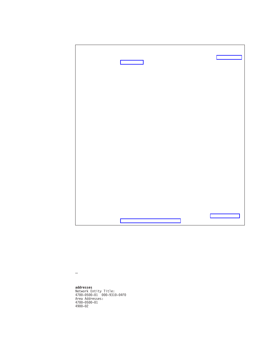 Addresses, Osi/decnet v monitoring commands summary, Osi/decnet v monitoring commands (talk 5) 330 | IBM SC30-3865-04 User Manual | Page 360 / 513