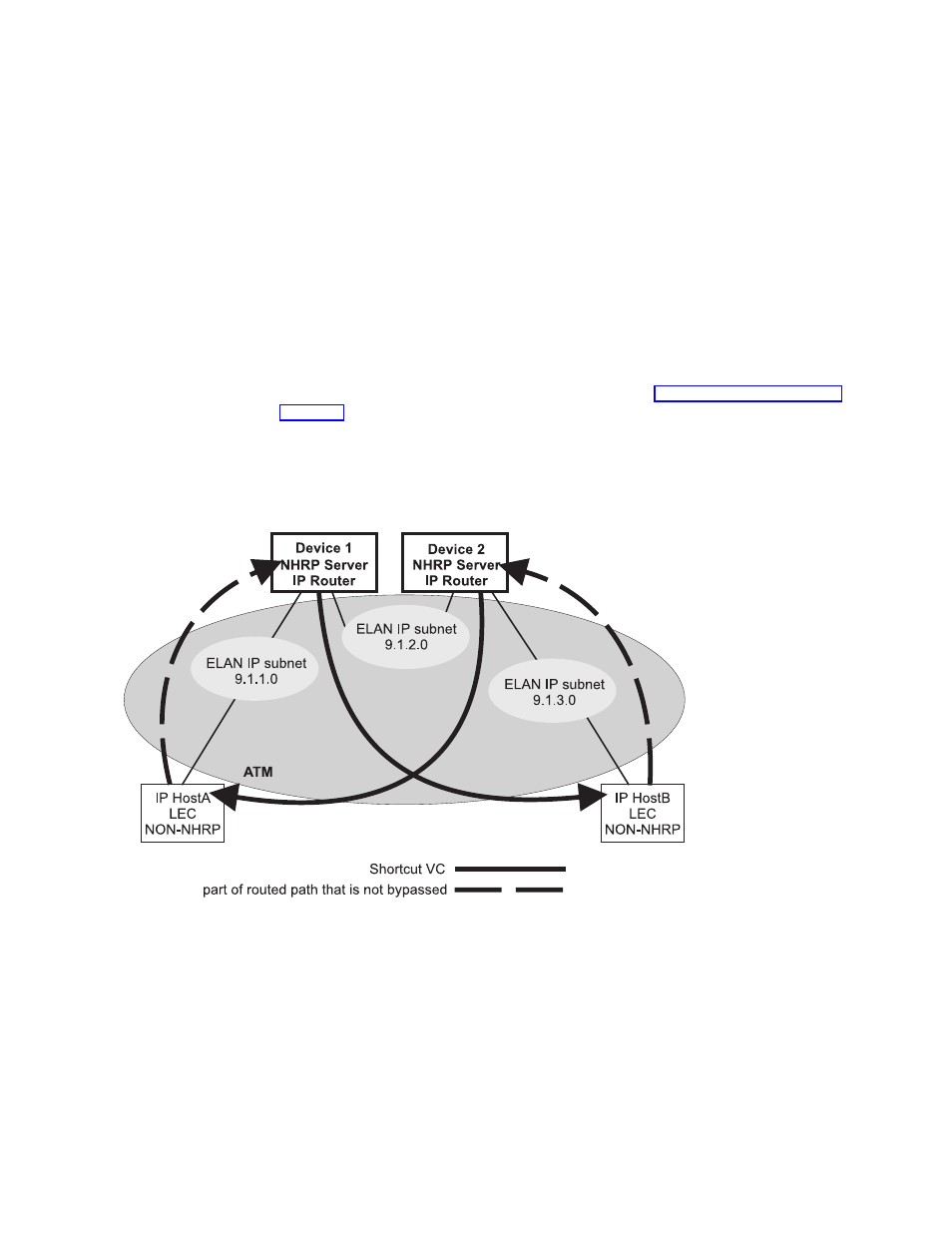 Nhrp in an elan environment | IBM SC30-3865-04 User Manual | Page 379 / 513