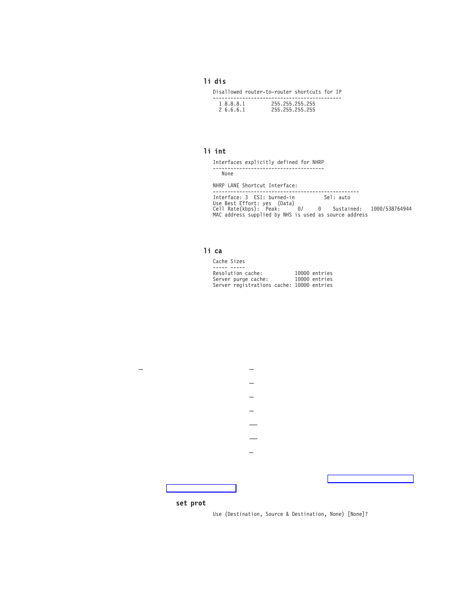 Nhrp advanced configuration commands (talk 6) | IBM SC30-3865-04 User Manual | Page 395 / 513