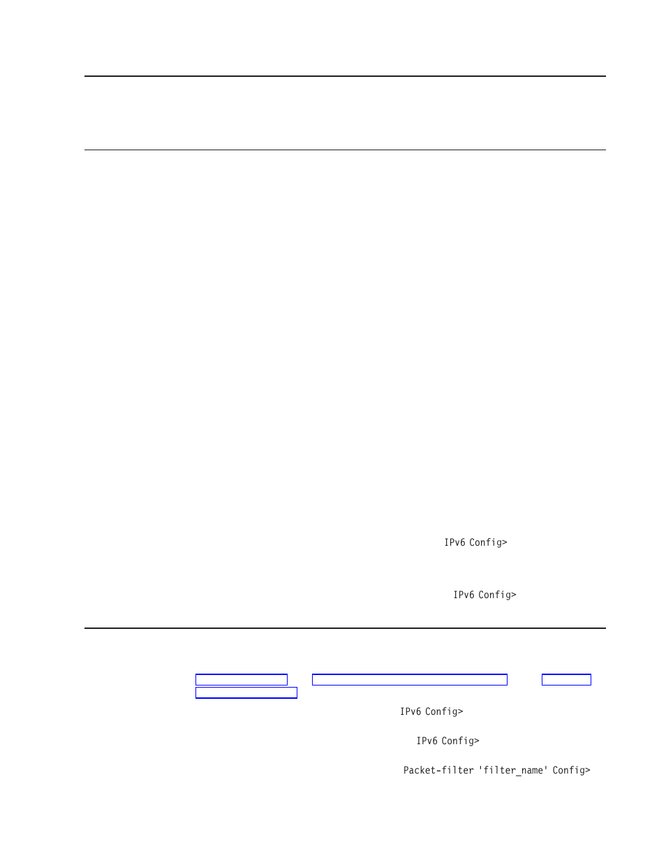 Ipv6 minimum mtu, Ipv6 mandatory path mtu discovery, Ipv6 mandatory security | IBM SC30-3865-04 User Manual | Page 409 / 513