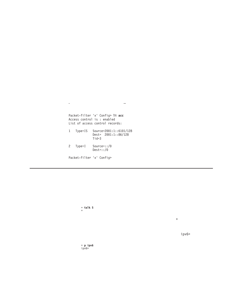 Accessing the ipv6 monitoring environment, List | IBM SC30-3865-04 User Manual | Page 427 / 513