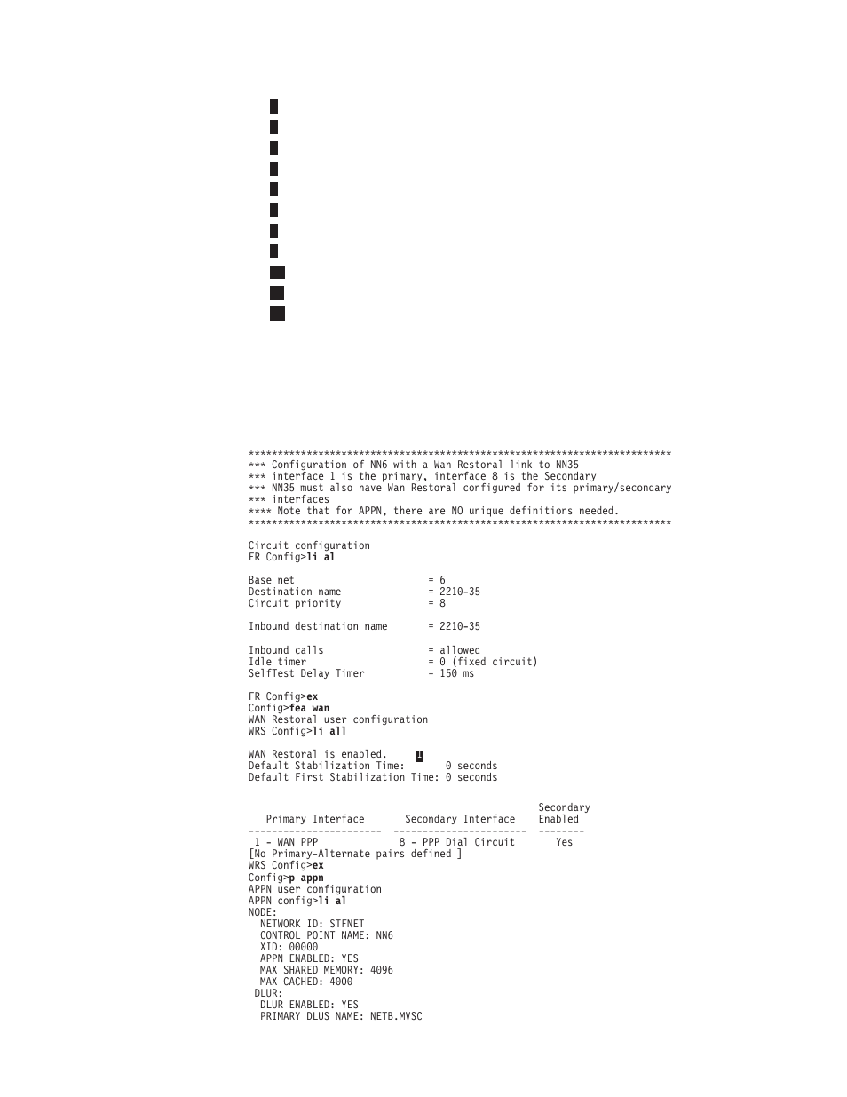 Configuring wan restoral | IBM SC30-3865-04 User Manual | Page 89 / 513