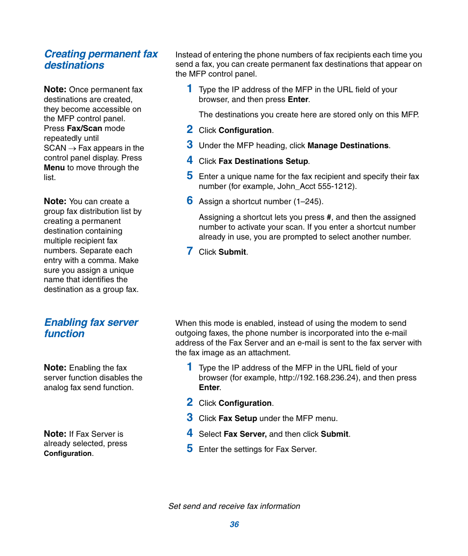 IBM Infoprint M22 MFP User Manual | Page 42 / 62