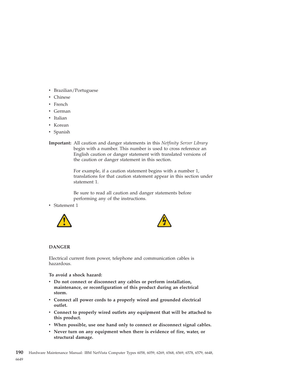 IBM 6648 User Manual | Page 204 / 248