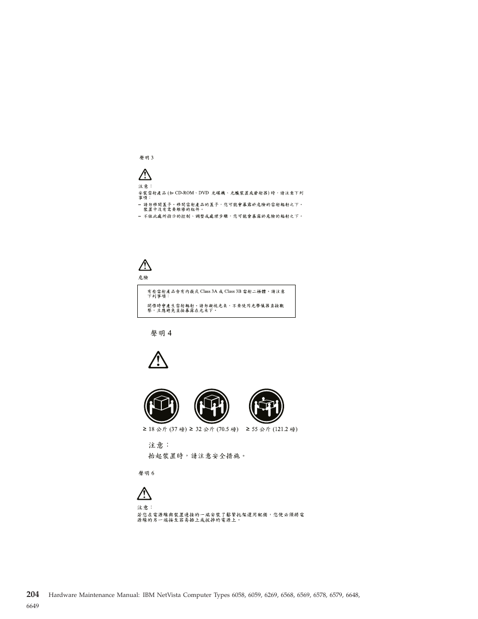IBM 6648 User Manual | Page 218 / 248