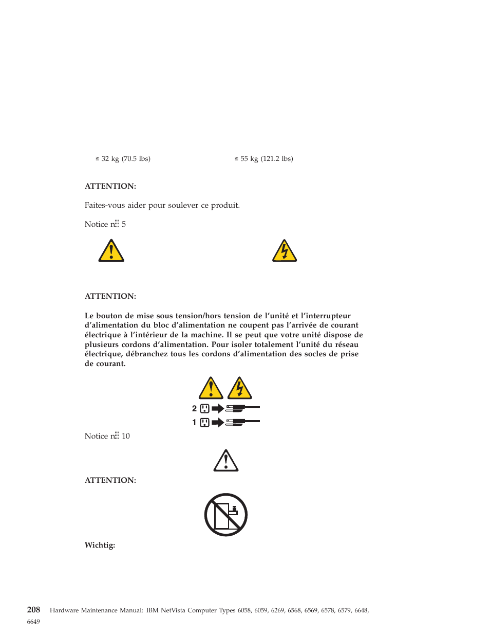 IBM 6648 User Manual | Page 222 / 248