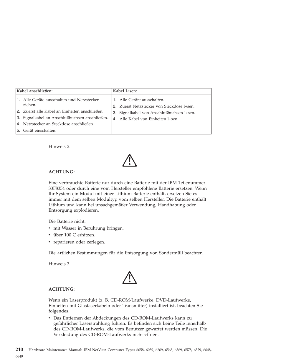 IBM 6648 User Manual | Page 224 / 248