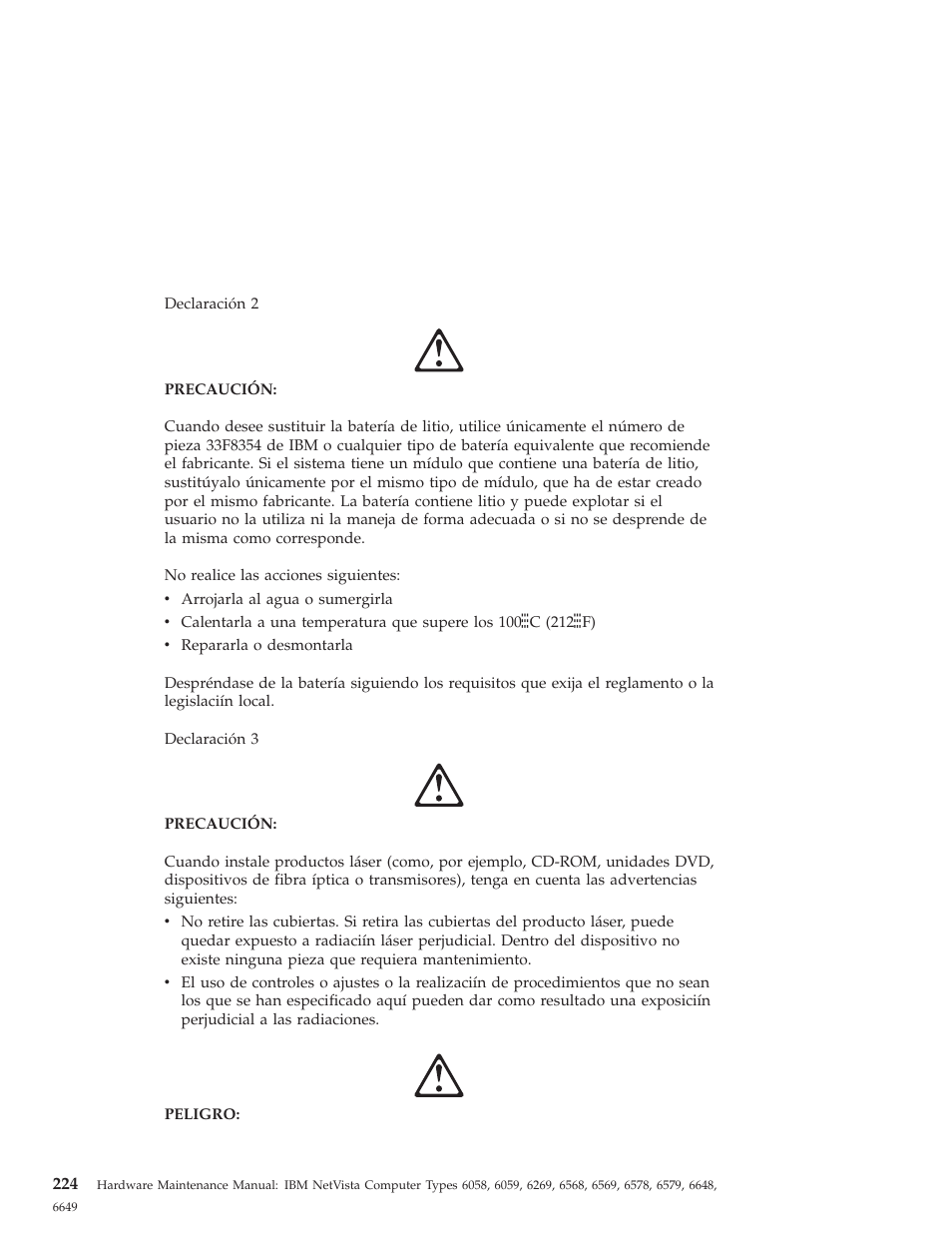 IBM 6648 User Manual | Page 238 / 248
