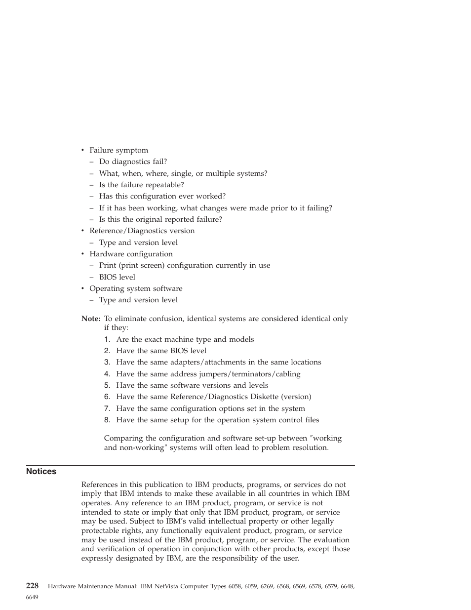 Notices | IBM 6648 User Manual | Page 242 / 248