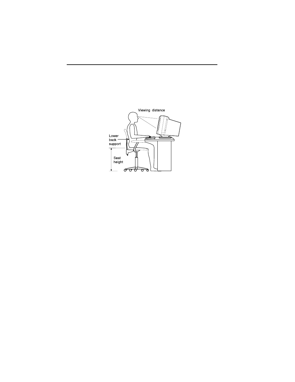 Arranging your workspace | IBM 6644 User Manual | Page 21 / 100