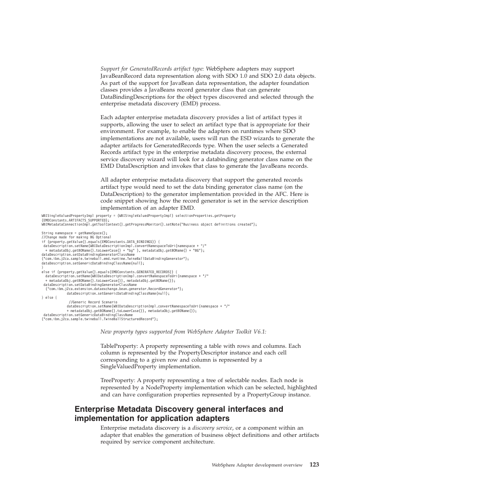 IBM WebSphere Adapters User Manual | Page 129 / 226