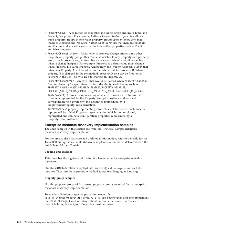 IBM WebSphere Adapters User Manual | Page 144 / 226