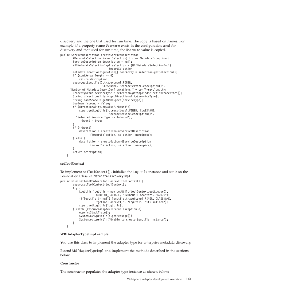 IBM WebSphere Adapters User Manual | Page 147 / 226