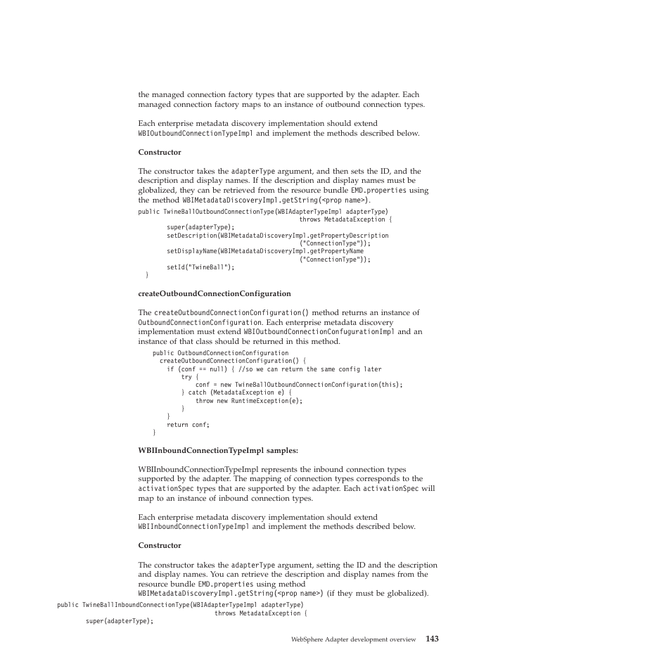 IBM WebSphere Adapters User Manual | Page 149 / 226