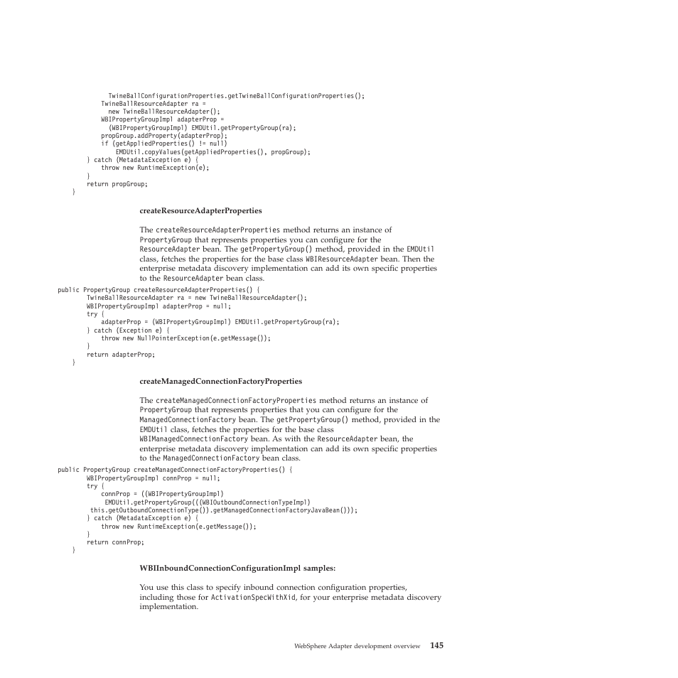 IBM WebSphere Adapters User Manual | Page 151 / 226