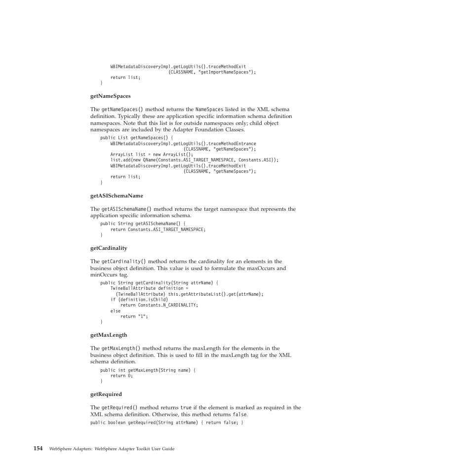 IBM WebSphere Adapters User Manual | Page 160 / 226